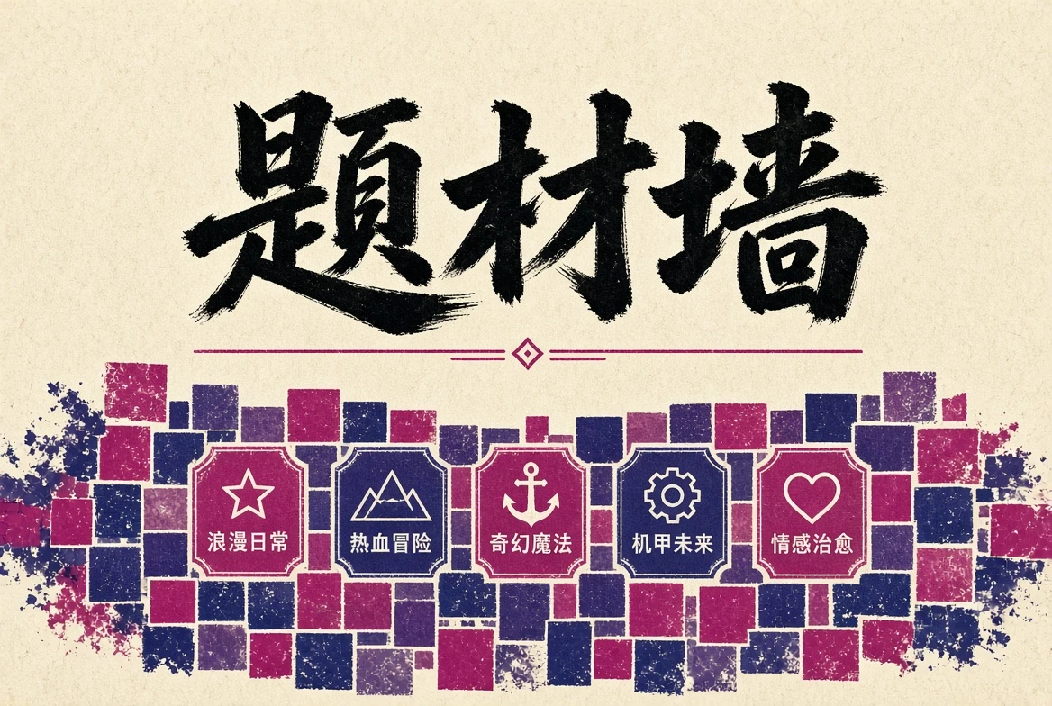 同人动漫题材策划与世界观